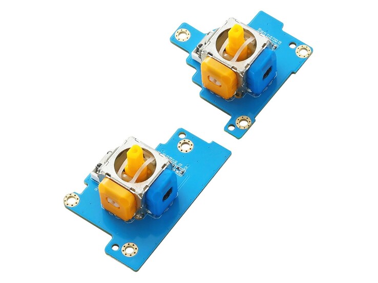 Les modules de joystick GuliKit TMR pour ROG Xbox Ally et Xbox Ally X. (Image source : GuliKit)