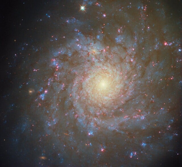 Image Hubble de NGC 4571 (Source de l'image : ESA/Hubble, NASA, F. Belfiore, J. Lee, et l'équipe PHANGS-HST)