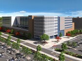 rendu 3D du nouveau méga-site de l'Ohio (Image Source : Intel)