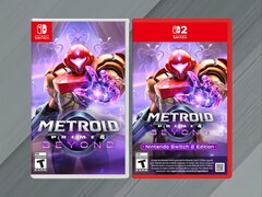 Les boîtiers Metroid Prime 4 : Beyond Switch et Switch 2 sont présentés (Source de l'image : Best Buy avec modifications)