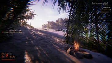 Une image représentant un camp dans le jeu « Project Castaway ».