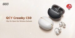 Les écouteurs ouverts QCY Crossky C50 offrent jusqu&#039;à 7,5 heures d&#039;autonomie sur une seule charge (Source : QCY)