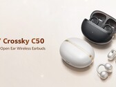 Les écouteurs ouverts QCY Crossky C50 offrent jusqu'à 7,5 heures d'autonomie sur une seule charge (Source : QCY)