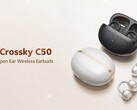 Les écouteurs ouverts QCY Crossky C50 offrent jusqu'à 7,5 heures d'autonomie sur une seule charge (Source : QCY)