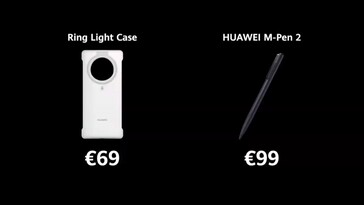 Les nouveaux accessoires phablet de Huawei. (Source : YouTube)