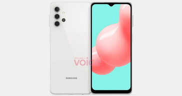 Le Galaxy A32 devrait ressembler à ceci... (Source : Voix)