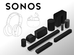 Sonos devrait ajouter des casques et des écouteurs sans fil à sa gamme en 2024 (Image Source : Sonos, rawpixel.com - edited)