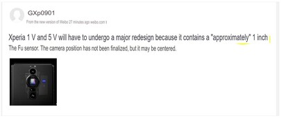 Rumeurs sur l'appareil photo des Xperia 1 V et 5 V. (Source de l'image : SumahoDigest - traduction automatique)