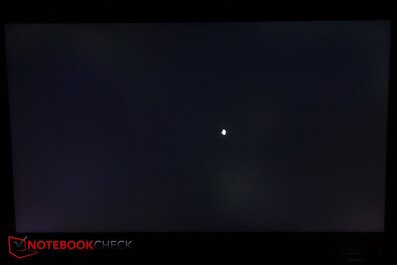 Légère décoloration du rétroéclairage