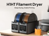 Sécheurs de filament Elegoo H1 HT équipés d’un écran tactile à l’avant.