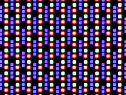 Disposition des sous-pixels