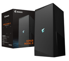 L&#039;AORUS Model S est maintenant livré avec des processeurs Intel Alder Lake, mais les SKU AMD Ryzen 5000X ont une option GPU puissante. (Image source : Gigabyte)