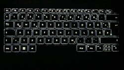 Éclairage du clavier en une seule étape
