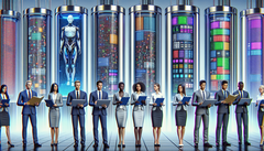 L'IA travaille avec les humains (Source de l'image : générée à partir de DALL-E 3)