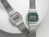 De gauche à droite (photo), Casio A158 WEM-7JF et A158 WEM-3JF. (Source de l'image : Casio Japan)