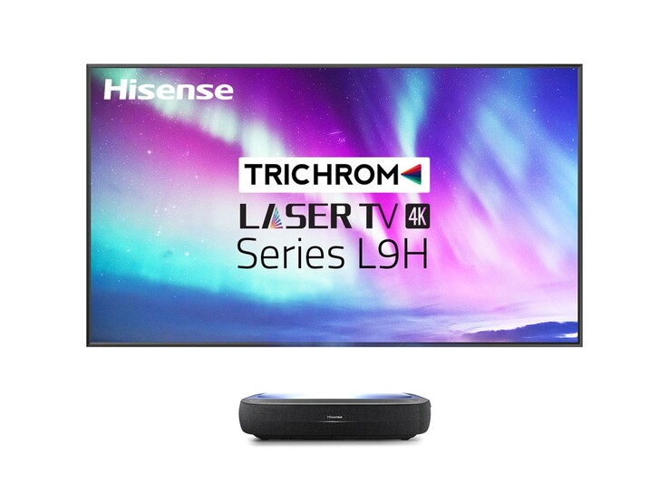 Le téléviseur laser Hisense L9H. (Source de l'image : Hisense)