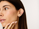 Un mannequin portant les boucles d'oreilles intelligentes Lumia 2.