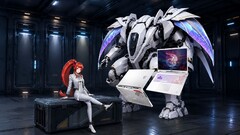 Image promotionnelle de la MSI Crosshair A16 HX MLG Edition (retouchée)