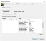 Informations sur le système Nvidia