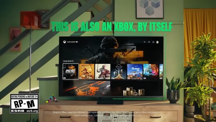 Bannière publicitaire Xbox Gaming Play Anywhere (Image source : Xbox Wire)