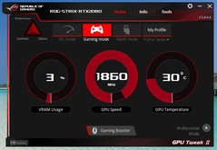 Asus GPU Tweak (mode Jeu)