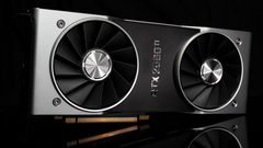 La RTX 2080 Ti supporte 22 Go de VRAM, pour une raison quelconque. (Image source : NVIDIA)