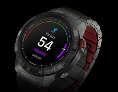 La MARQ Athlete Gen 2 Performance Edition pèse 84 g avec son bracelet en titane. (Source de l'image : Garmin)
