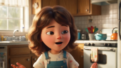 Image d'une vidéo d'exemple Veo 2 générée à partir de l'invite 