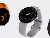 Un rendu non officiel de la Google Pixel Watch basé sur des rumeurs. (Image : @Jon_Prosser x @RendersBylan)