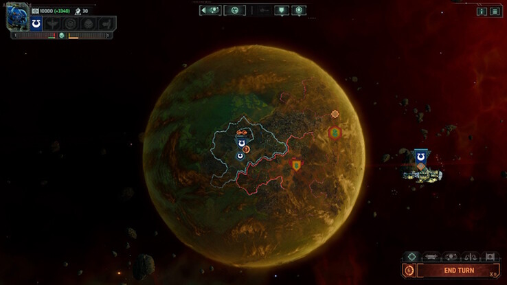 Une flotte est en orbite : elle peut apporter un soutien important