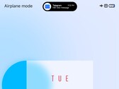 Un développeur de thèmes MIUI a créé un look Dynamic Island-esque pour les téléphones Xiaomi. (Image Source : Vaibhav Jain sur Twitter)