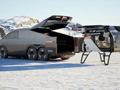 Le porte-avions terrestre semble s'inspirer du Cybertruck (Source de l'image : XPeng)