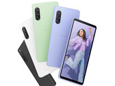 Le Xperia 10 V est disponible en quatre coloris au choix. (Source de l'image : Sony)