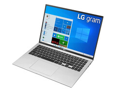 Le LG Gram 16 (16Z90P-G.AA79G), fourni par LG Allemagne.