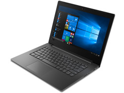 En test : le Lenovo V130-14IGM (81HM009NGE). Modèle de test aimablement fourni par Cyberport.