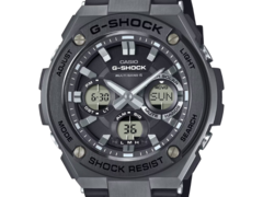 Casio a lancé les montres GST-W110MS-1A (photo) et GST-W110MS-7A au Japon. (Source de l'image : Casio)