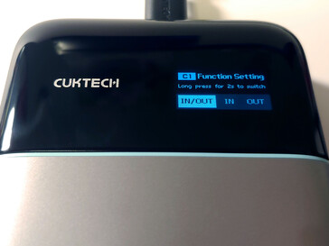 Paramètres de direction de l'alimentation pour le port USB-C 1.