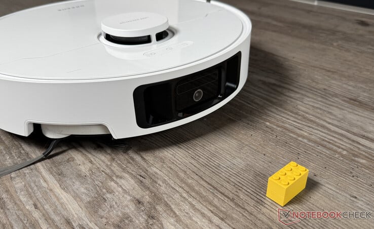 Des obstacles plus petits ont poussé le Dreame L10s Ultra Gen 3 à ses limites lors du test