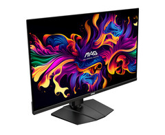 Le MAG 321UPX QD-OLED de MSI est l'un des nombreux nouveaux moniteurs de 32 pouces dotés d'un panneau QD-OLED Gen 3 qui produit en 4K et 240 Hz. (Source de l'image : MSI)