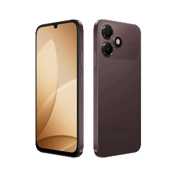 L'Oppo K14 Lite en Stone Brown.