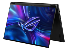 Le 2023 Asus ROG Flow X16 dispose désormais d&#039;un écran mini-LED QHD+ 240 Hz avec Gorilla Glass DXC. (Image Source : Asus)