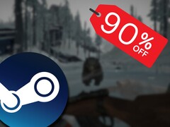 Jusqu'au 1er mai, The Long Dark est disponible sur Steam avec une réduction de 90 %, ce qui constitue son prix le plus bas à ce jour. (Source de l'image : Steam)