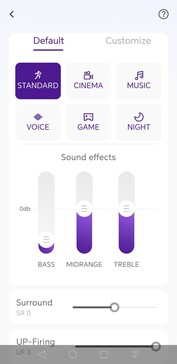La lecture peut être réglée de manière assez simple et générale...