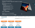 Lenovo ThinkPad X1 Titanium Yoga : un cabriolet 3:2 ultrafin arrive sur le marché américain