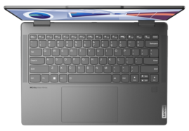 Lenovo Yoga 7 (14, 8) - Pont du clavier (Image Source : Lenovo)