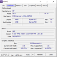 Carte mère CPU-Z