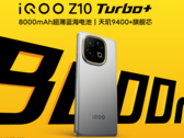 Le iQOO Z10 Turbo+ est doté d'une énorme batterie de 8 000 mAh et d'un système de charge filaire de 90 W. (Source : iQOO)