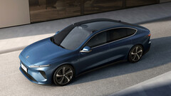 La berline électrique NIO ET7 dispose d&#039;une batterie de 150 kWh en option (image : NIO)