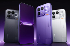 Le Realme Neo8 est lancé avec un écran OLED Samsung de 165 Hz dans les coloris Cyber Purple, Origin White et Mecha Gray (Source d'image : Realme)