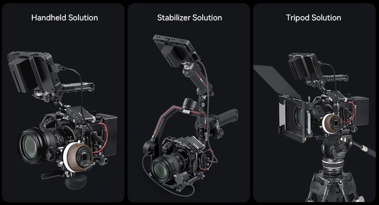 SmallRig présente ses cages comme des solutions universelles pour tout ce qui concerne les prises de vue au pas de course et les installations de trépieds statiques. (Source de l'image : SmallRig)